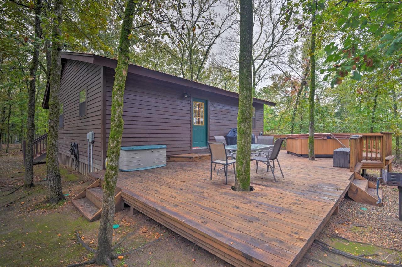 Hochatown Hideaway With Hot Tub, Grill And Fire Pit! Βίλα Stephens Gap Εξωτερικό φωτογραφία